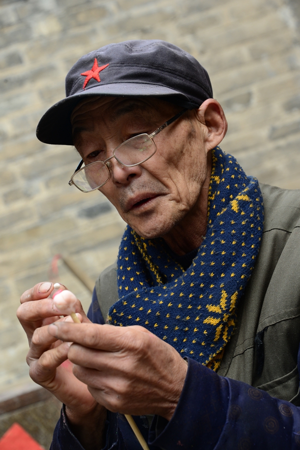 手工藝者（段素峰 攝于戶部山）